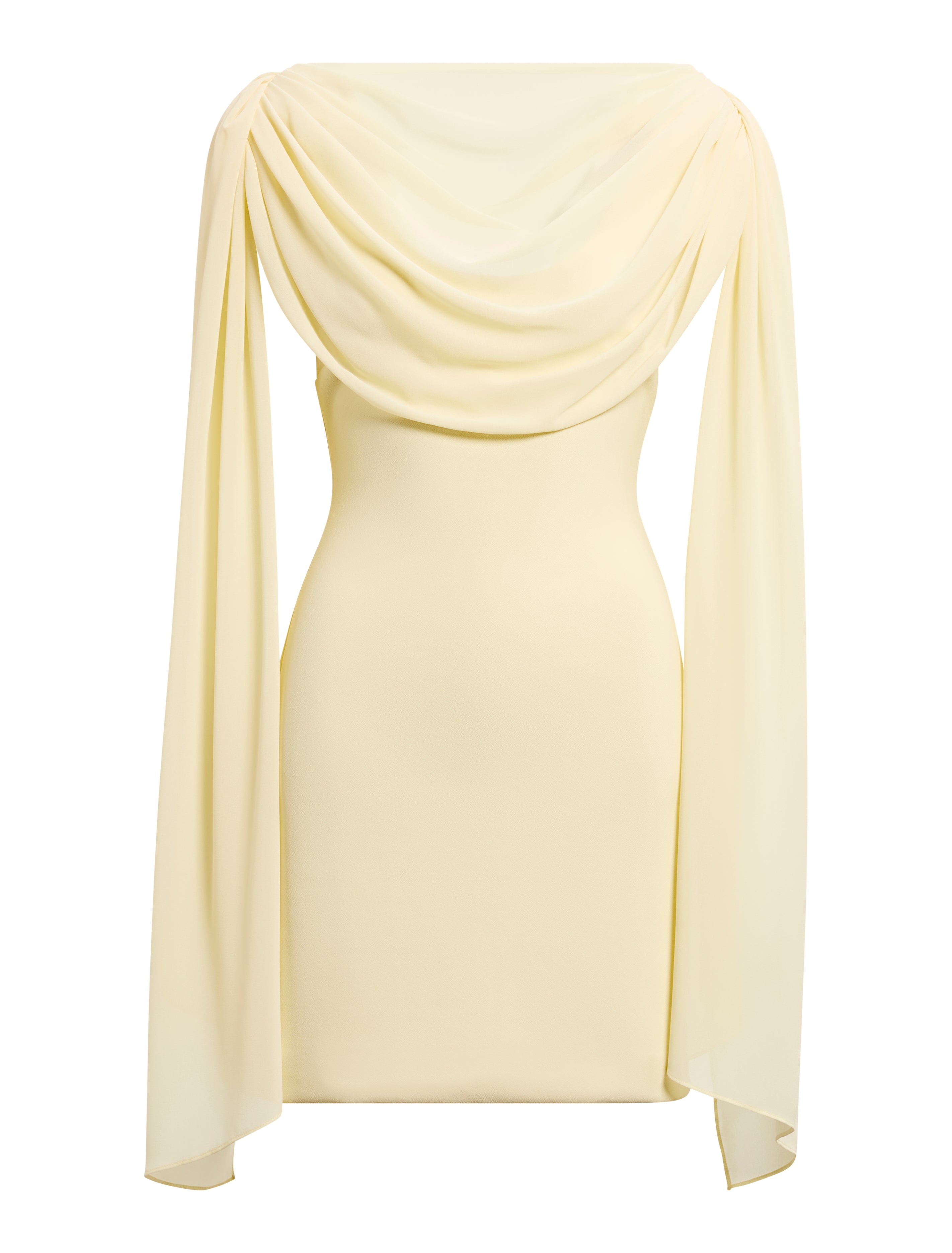 Bowie Mini Dress With Shawl