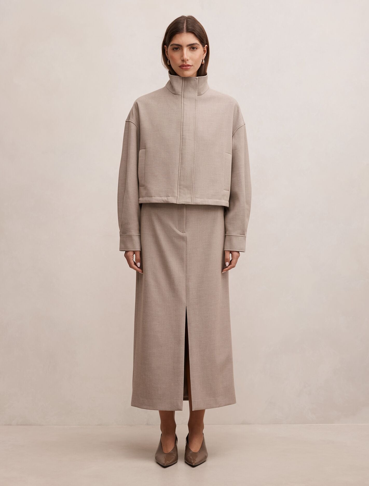 Maya Funnel Neck Jacket
