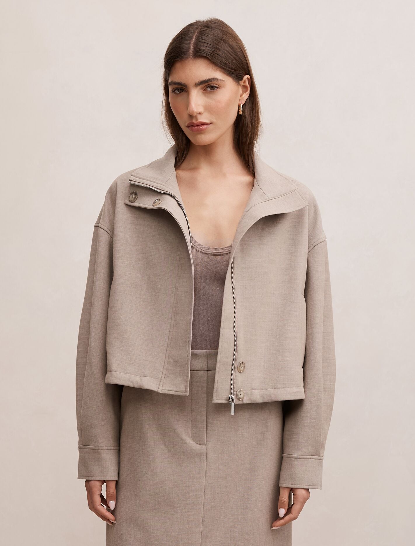 Maya Funnel Neck Jacket