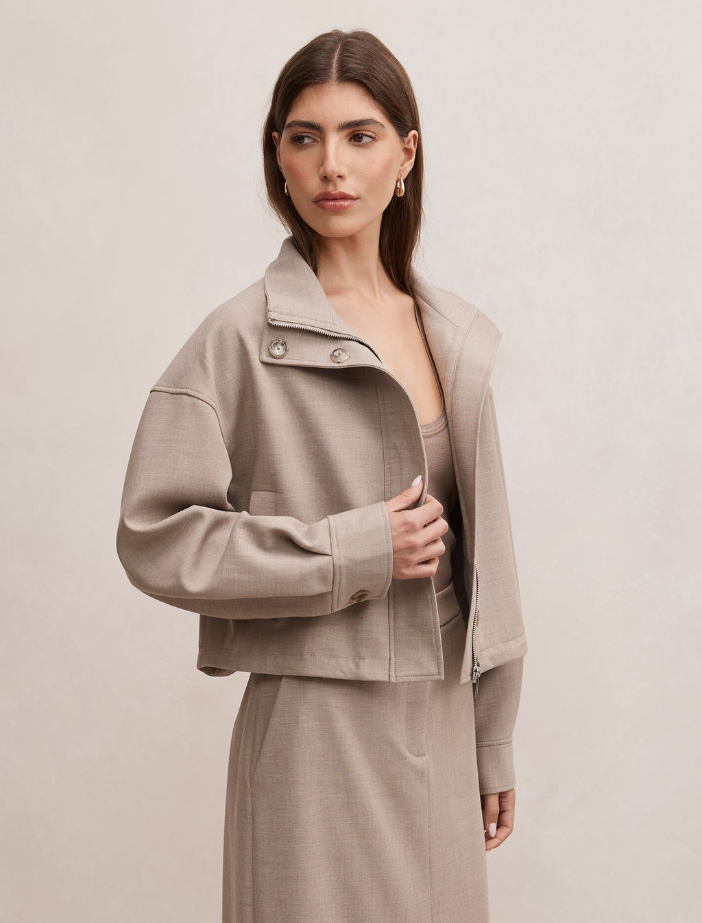 Maya Funnel Neck Jacket