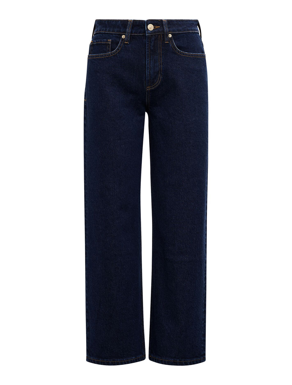 Nicki Petite Mid Rise Straight Jeans