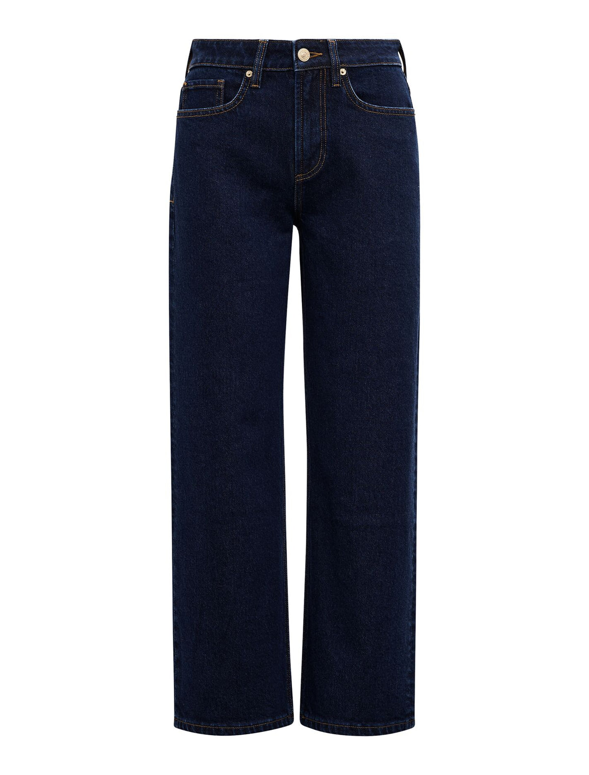 Nicki Petite Mid Rise Straight Jeans