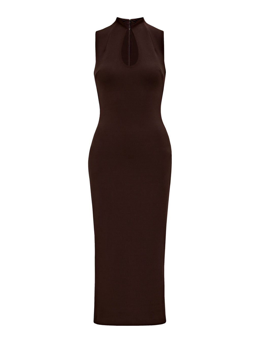 Frankie High Neck Keyhole Bodycon Dress