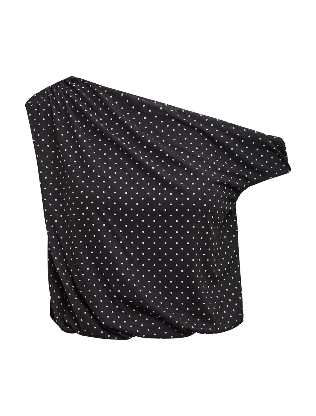 Mila Tipped Shoulder Drape Top