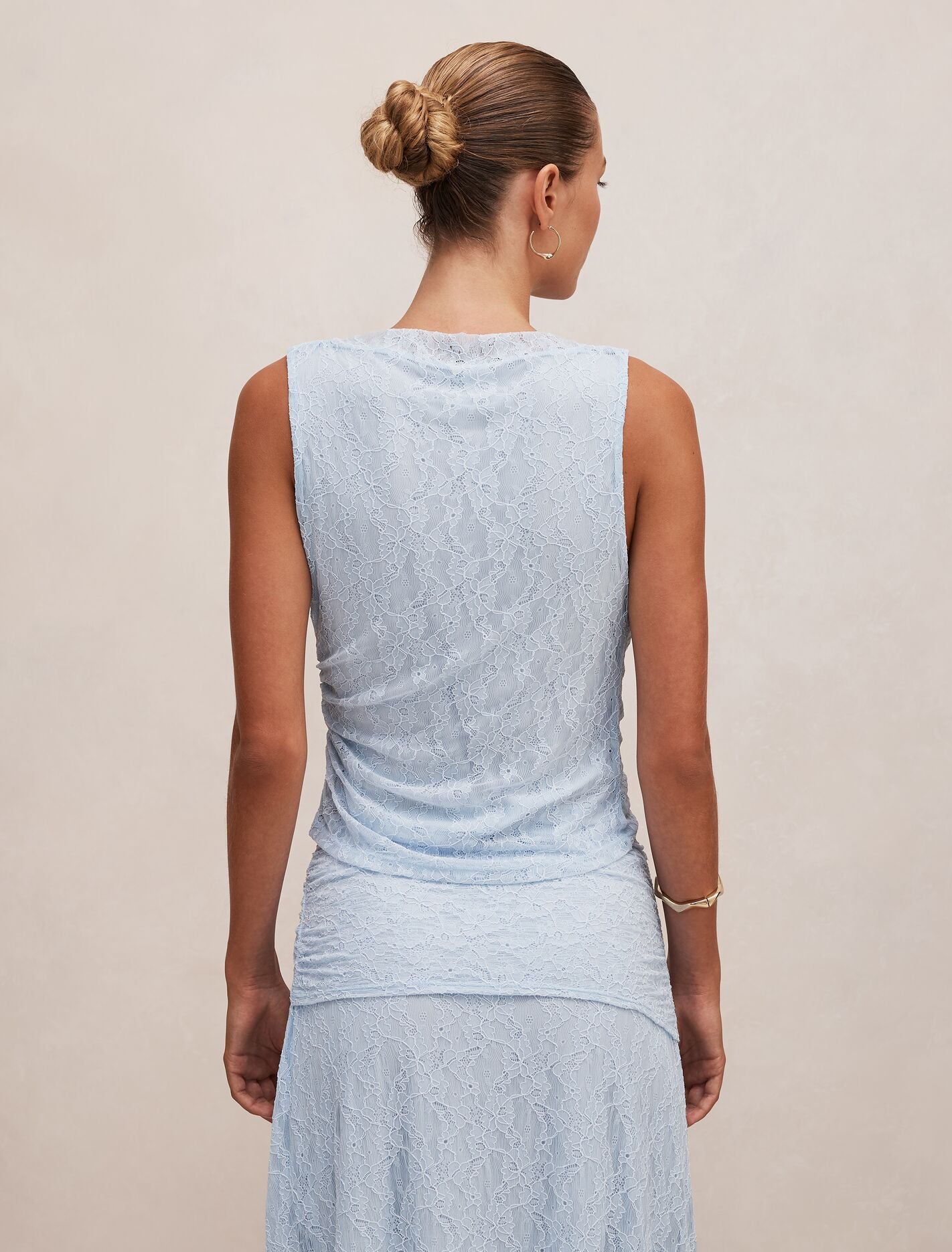 Tahlia Textured Lace Tank