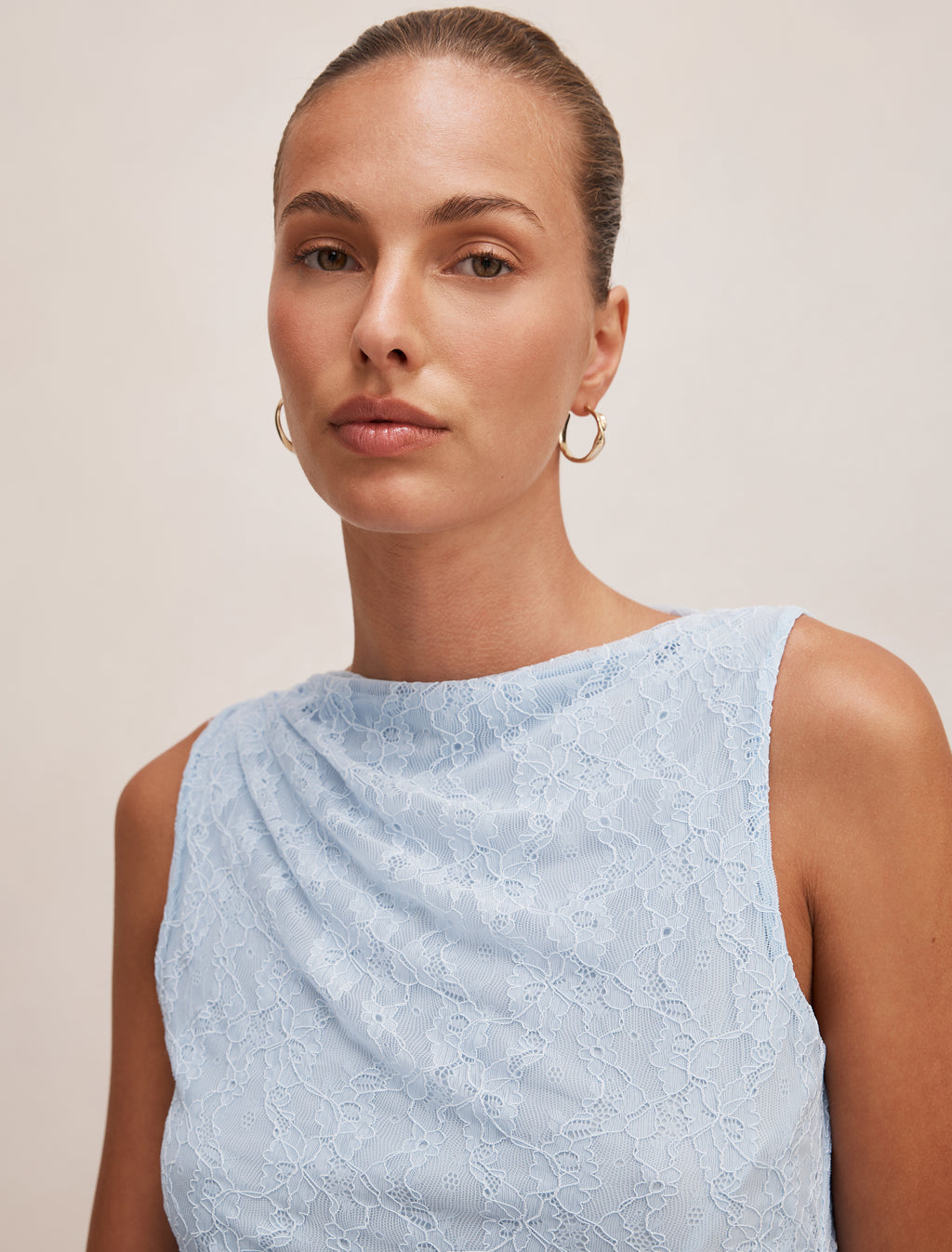 Tahlia Textured Lace Tank
