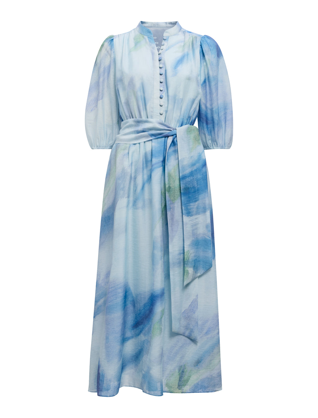 Lorena Button Front Midi