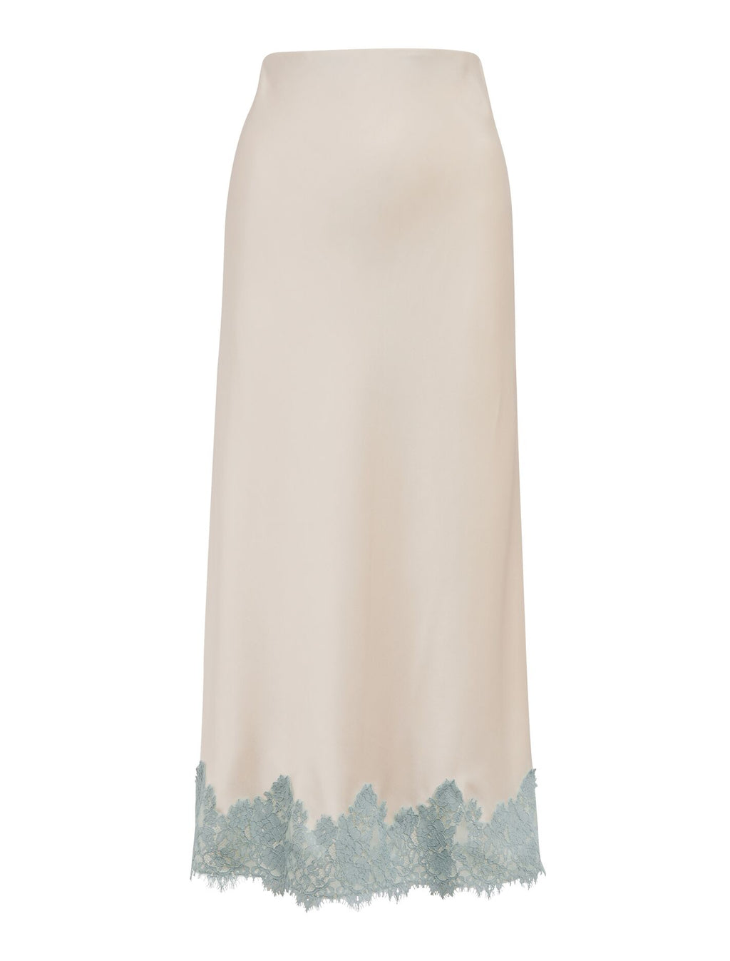 Adele Lace Trim Midi Skirt