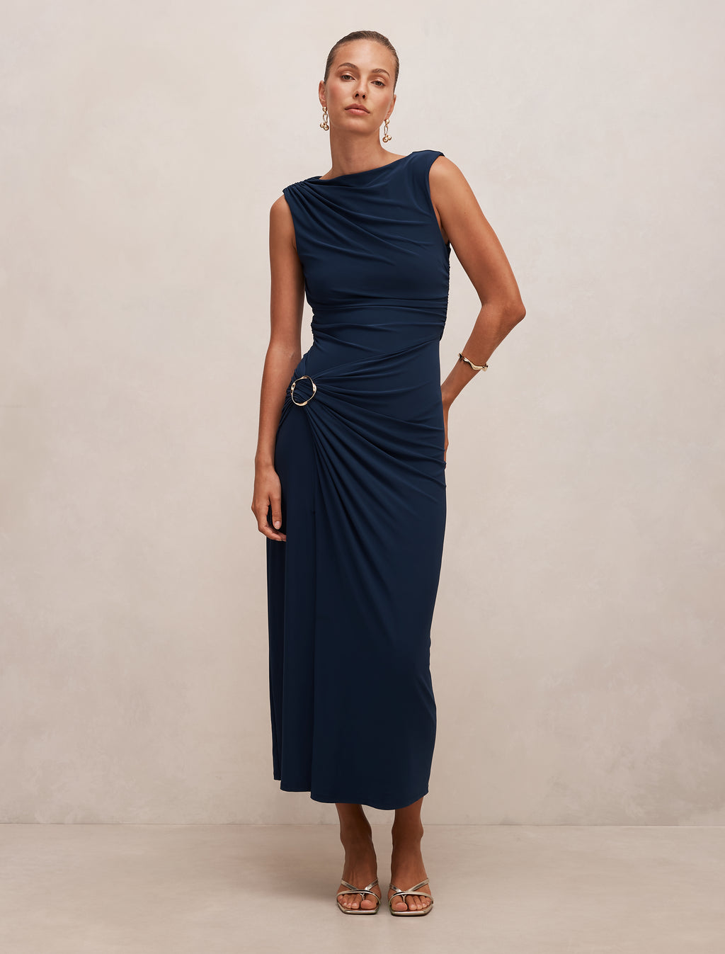 Kinsley Sleeveless Jersey Midi