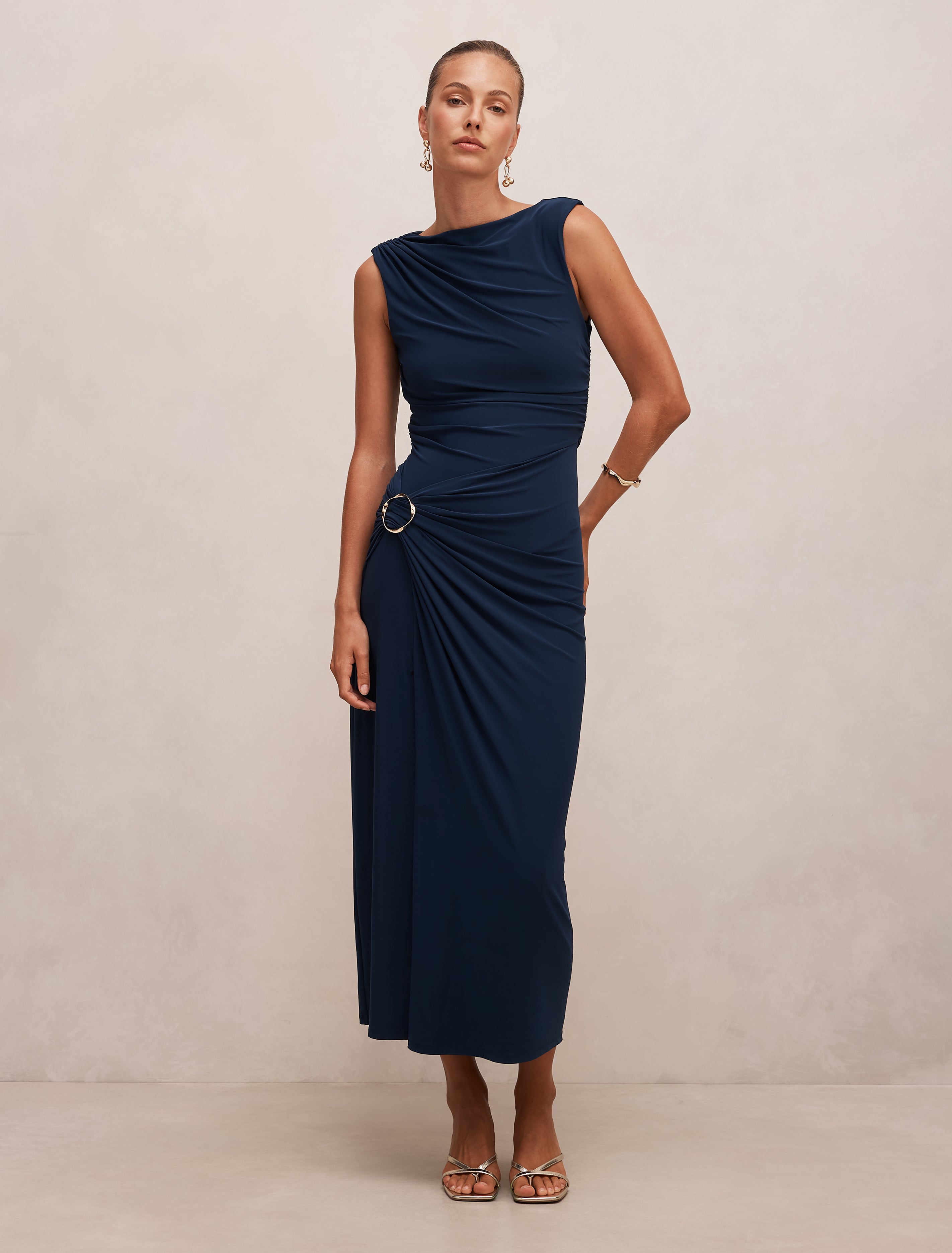 Kinsley Sleeveless Jersey Midi