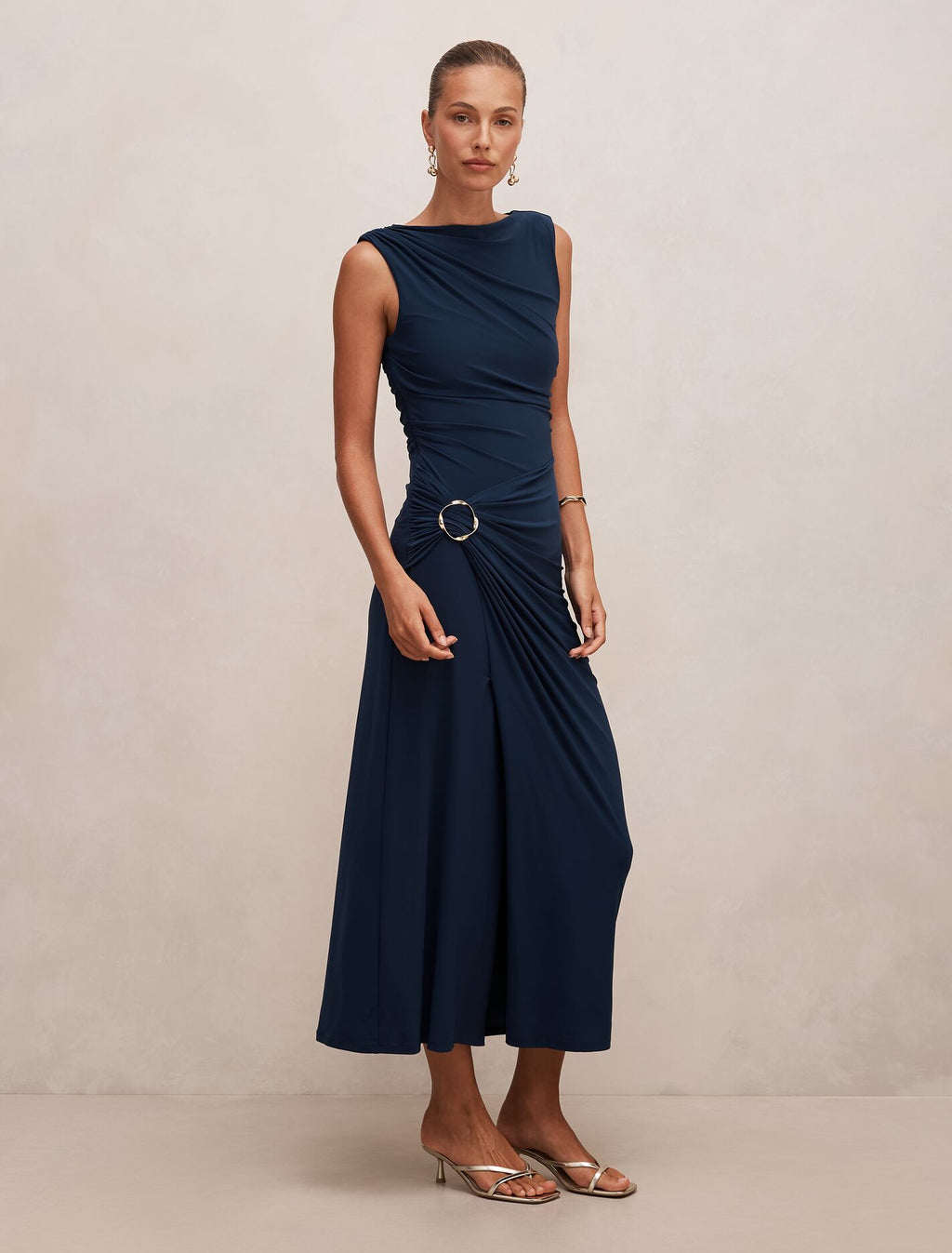 Kinsley Sleeveless Jersey Midi