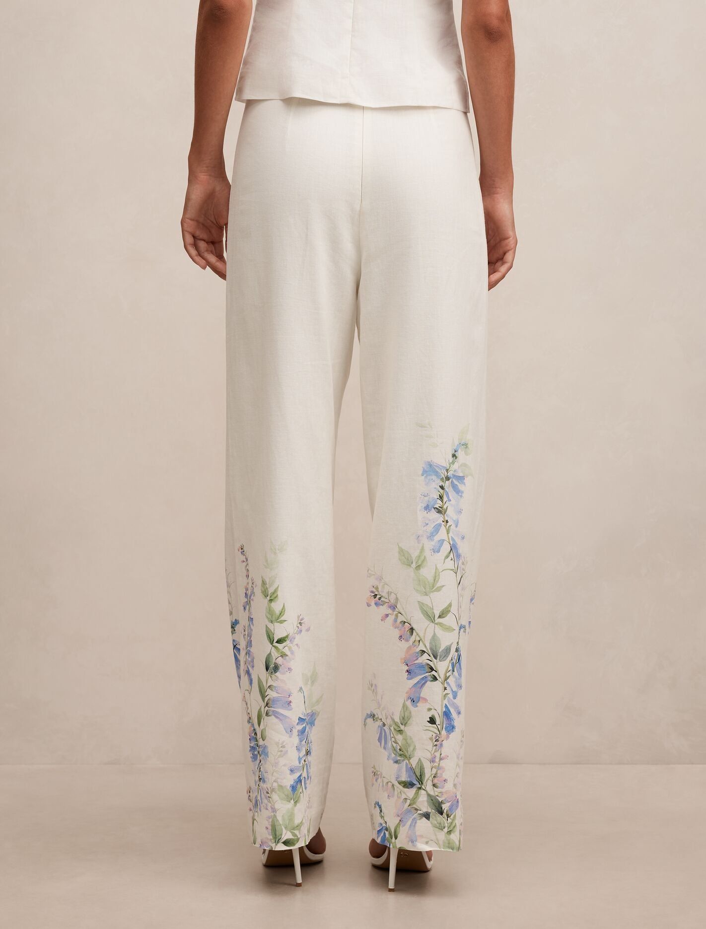 Soleil Floral Placement Print Pants