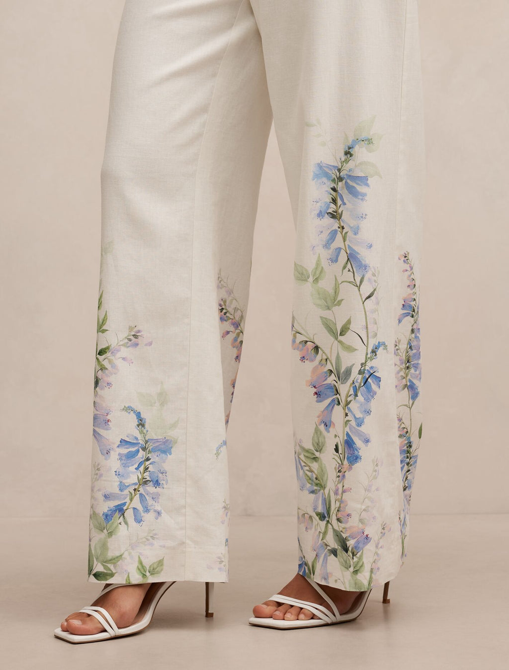 Soleil Floral Placement Print Pants