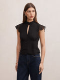 Eden Keyhole Blouse