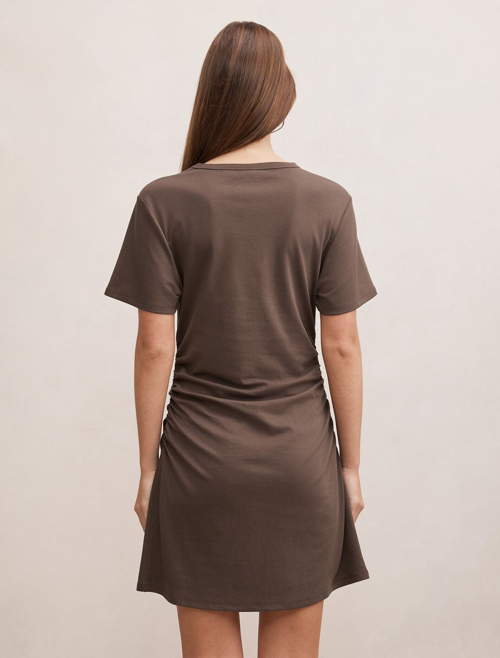Eloise Cinched T-Shirt Mini Dress