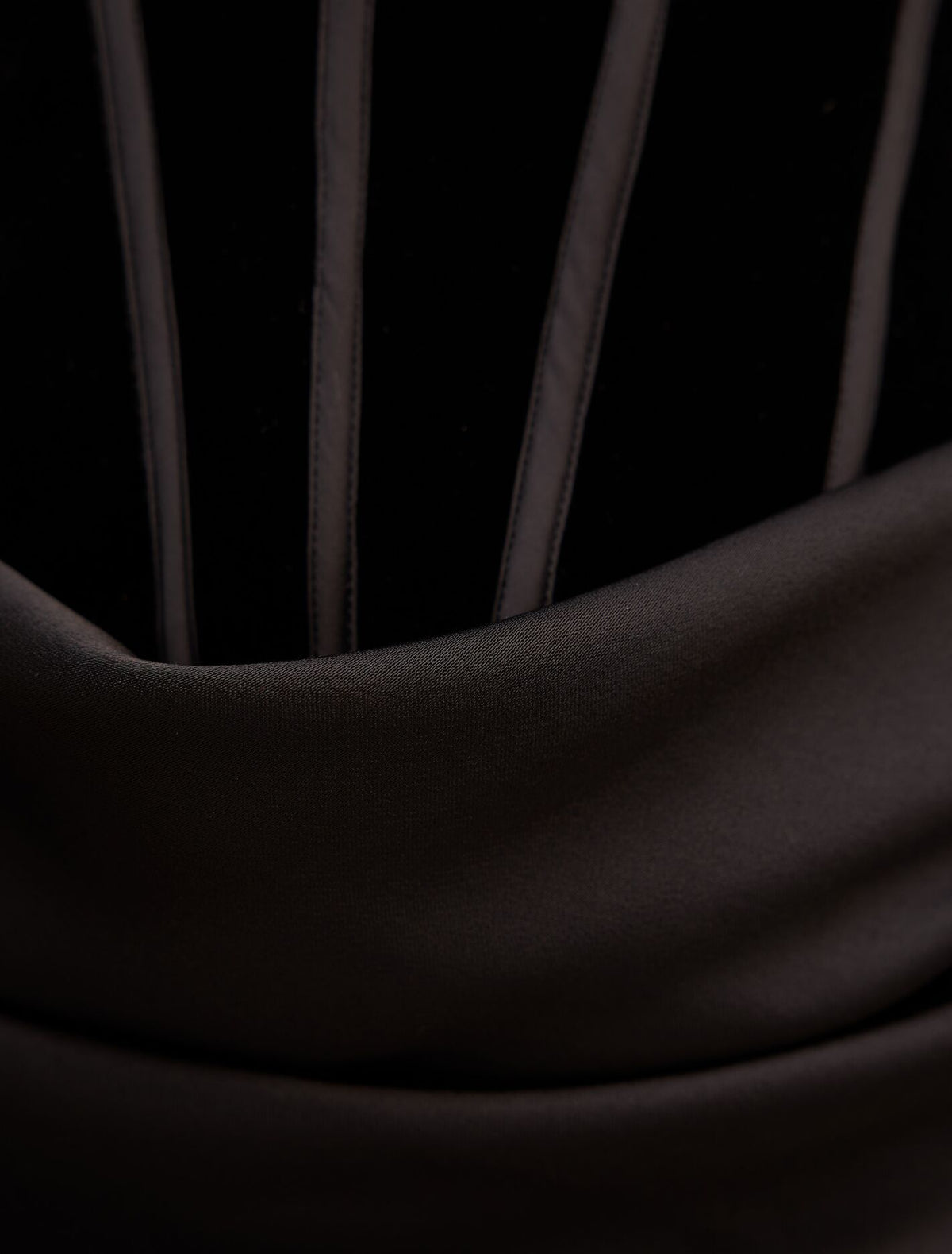 Isra Velvet Corset Maxi Dress