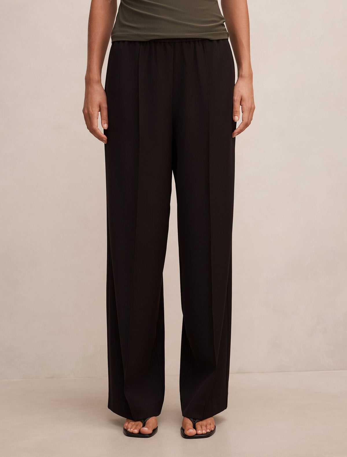 Alyssa Elastic Waist Pant