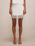 Skye Trim Detail Mini Skirt