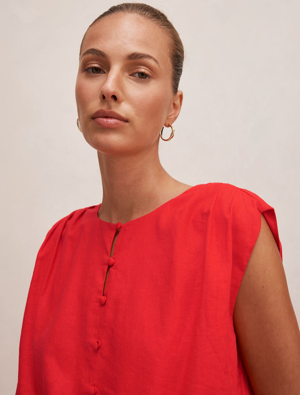 Naia Bubble Hem Top