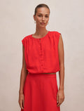 Naia Bubble Hem Top