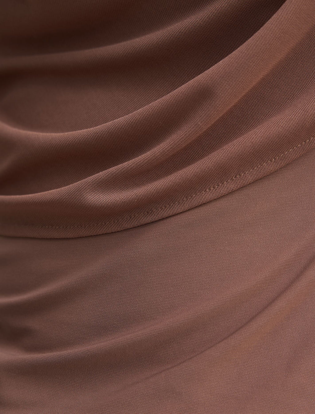 Olivia Draped Mesh Cape Top