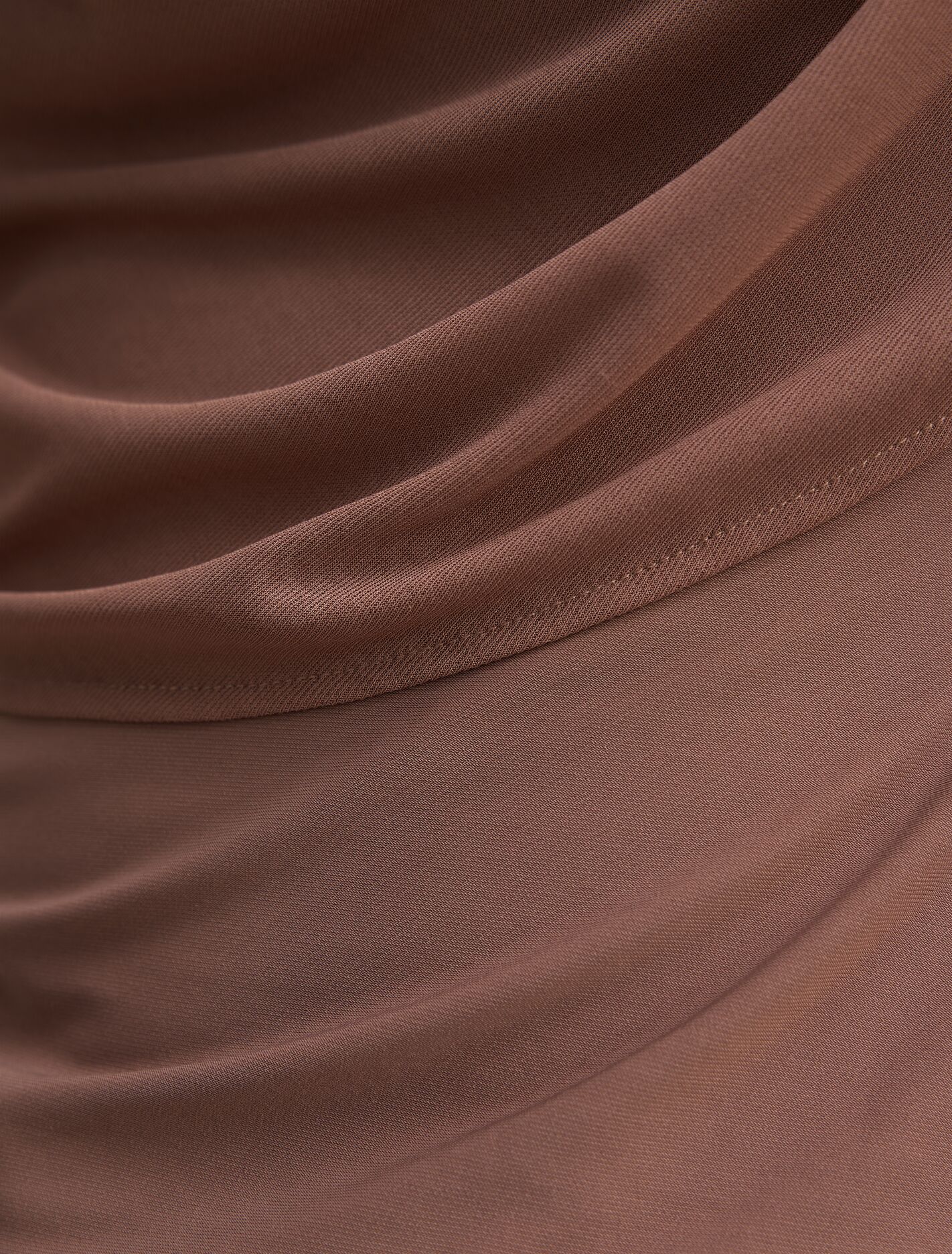 Olivia Draped Mesh Cape Top