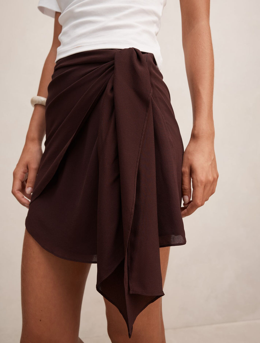 Isobel Tie Mini Skirt