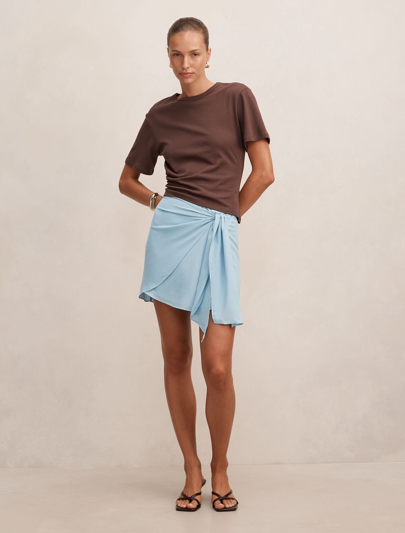 Isobel Tie Mini Skirt