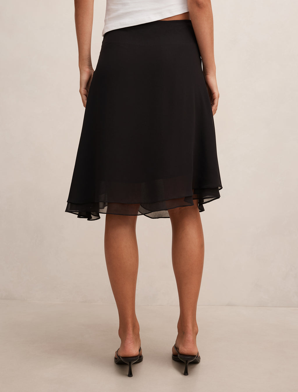 Rae Tie Midi Skirt