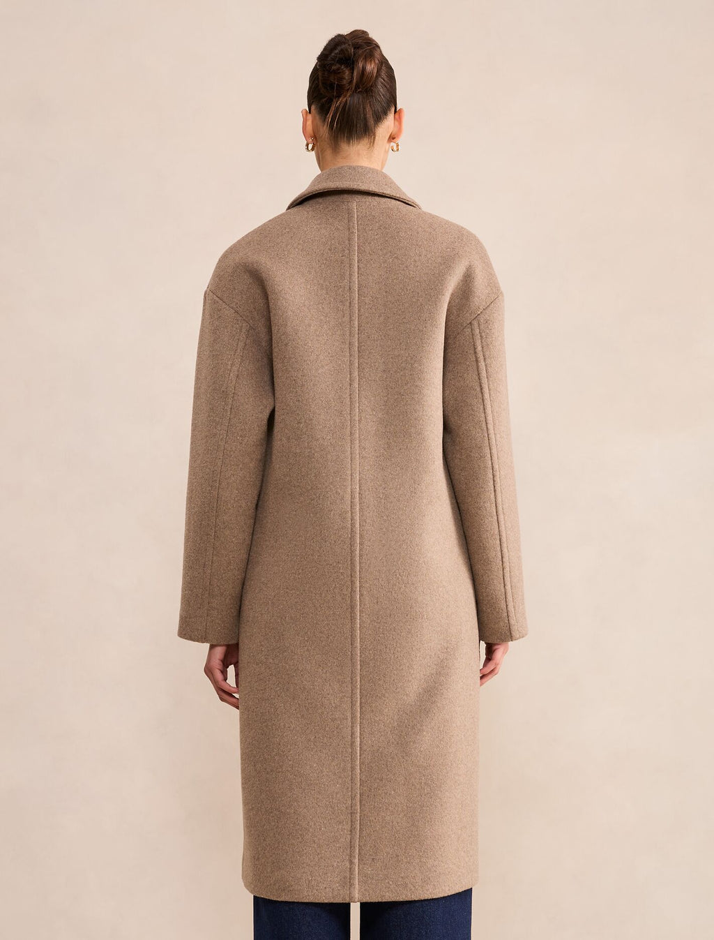 Lila Oversize Coat Mushroom