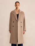 Lila Oversize Coat Mushroom