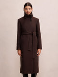 Rue Funnel Neck Coat