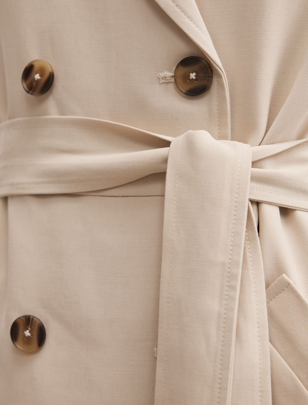 Elsa Sleeveless Trench Midi Dress