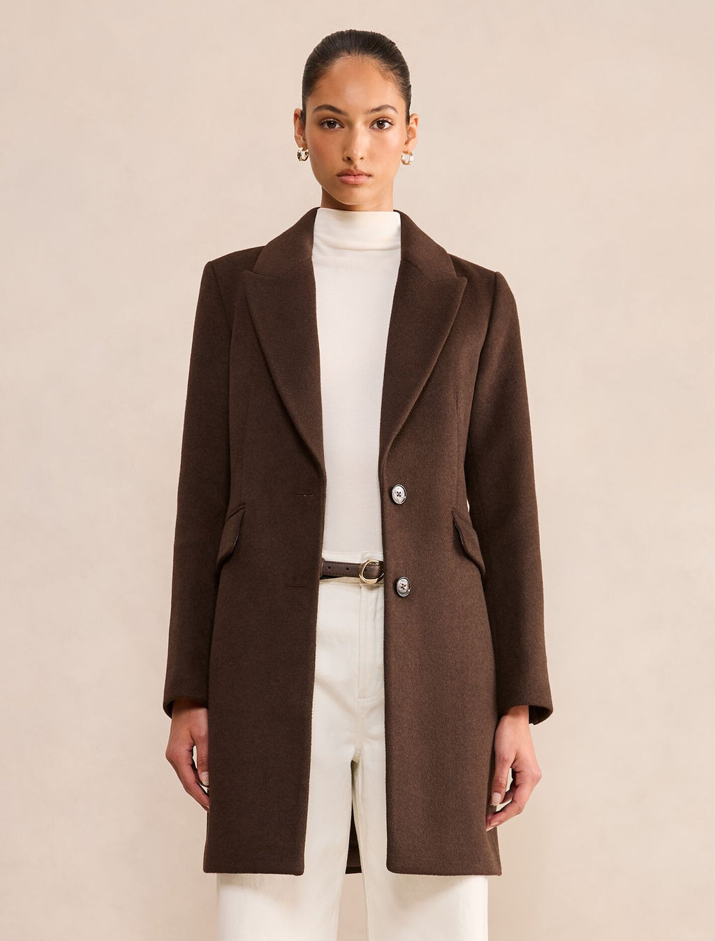 Avery Single Breasted Coat