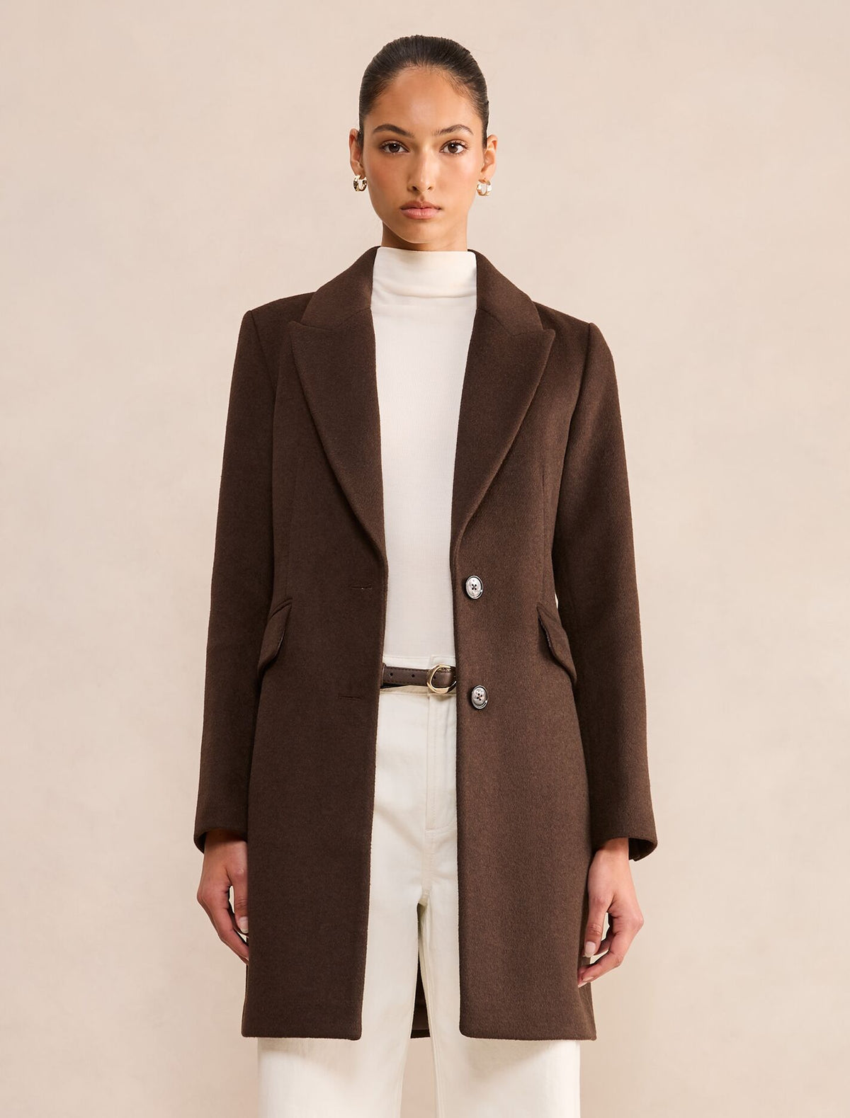 Avery Single Breasted Coat