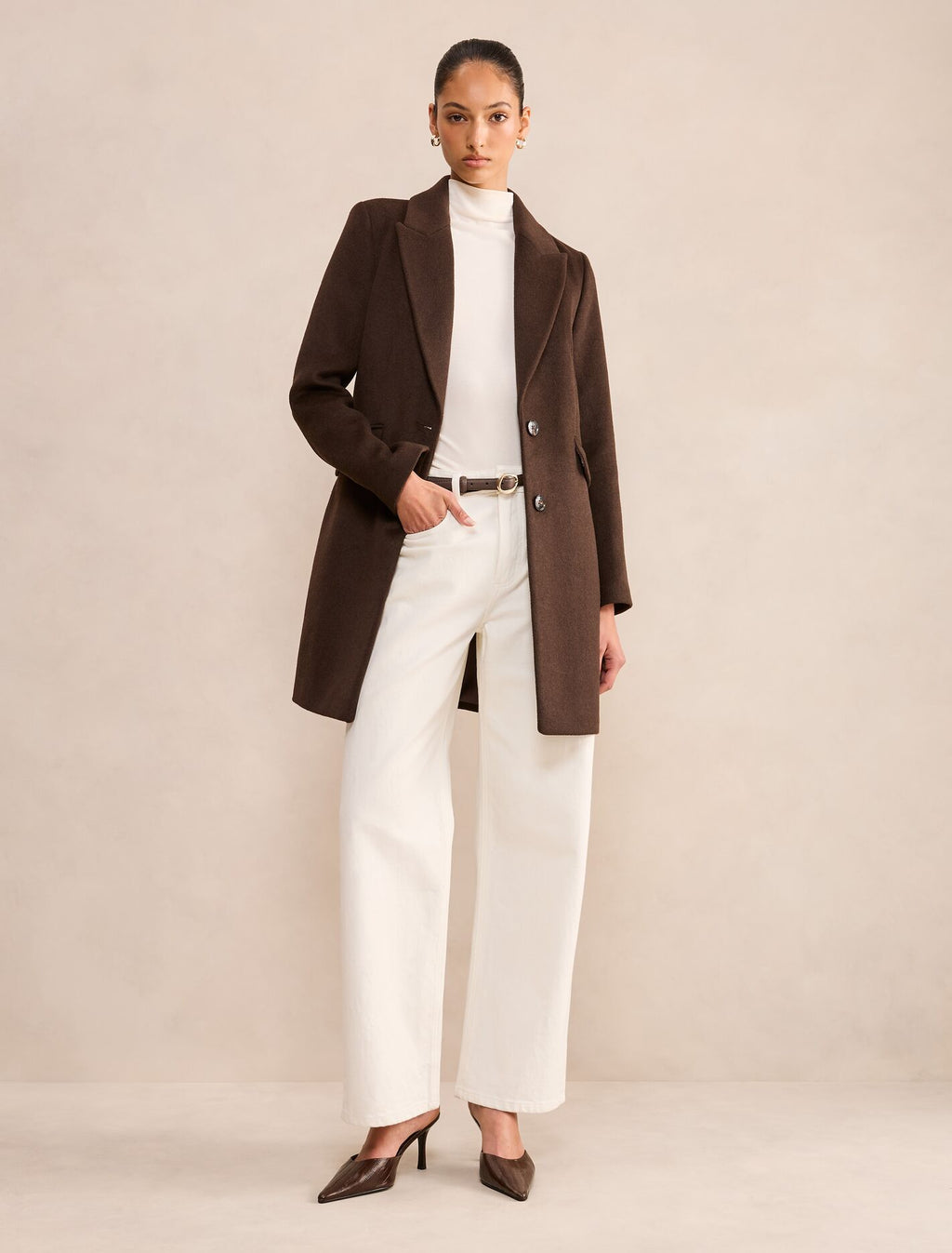 Avery Single Breasted Coat
