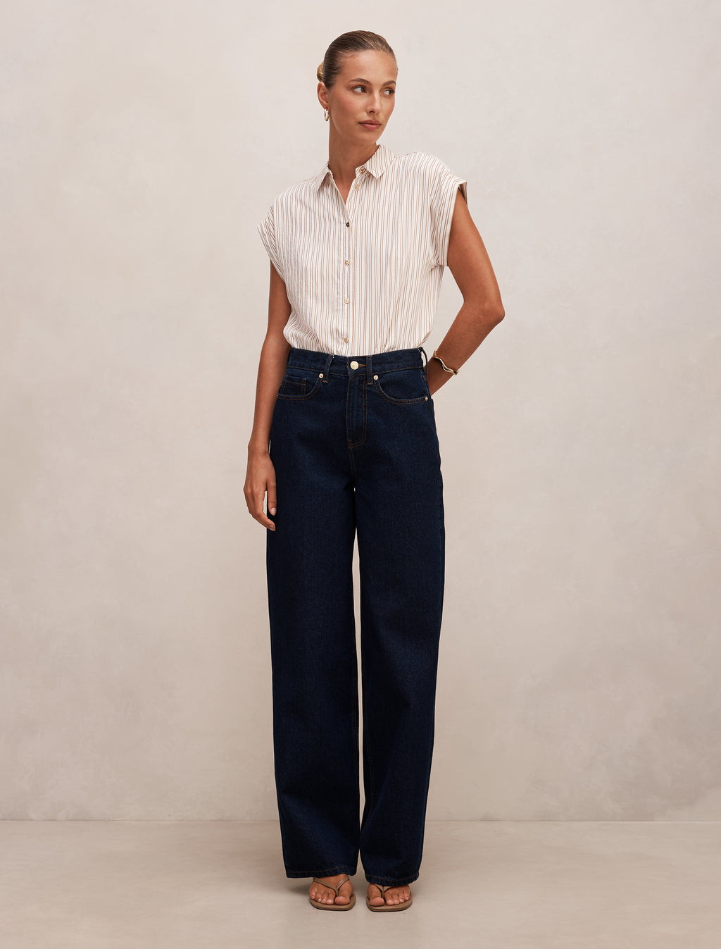 Rhea Striped Shirt