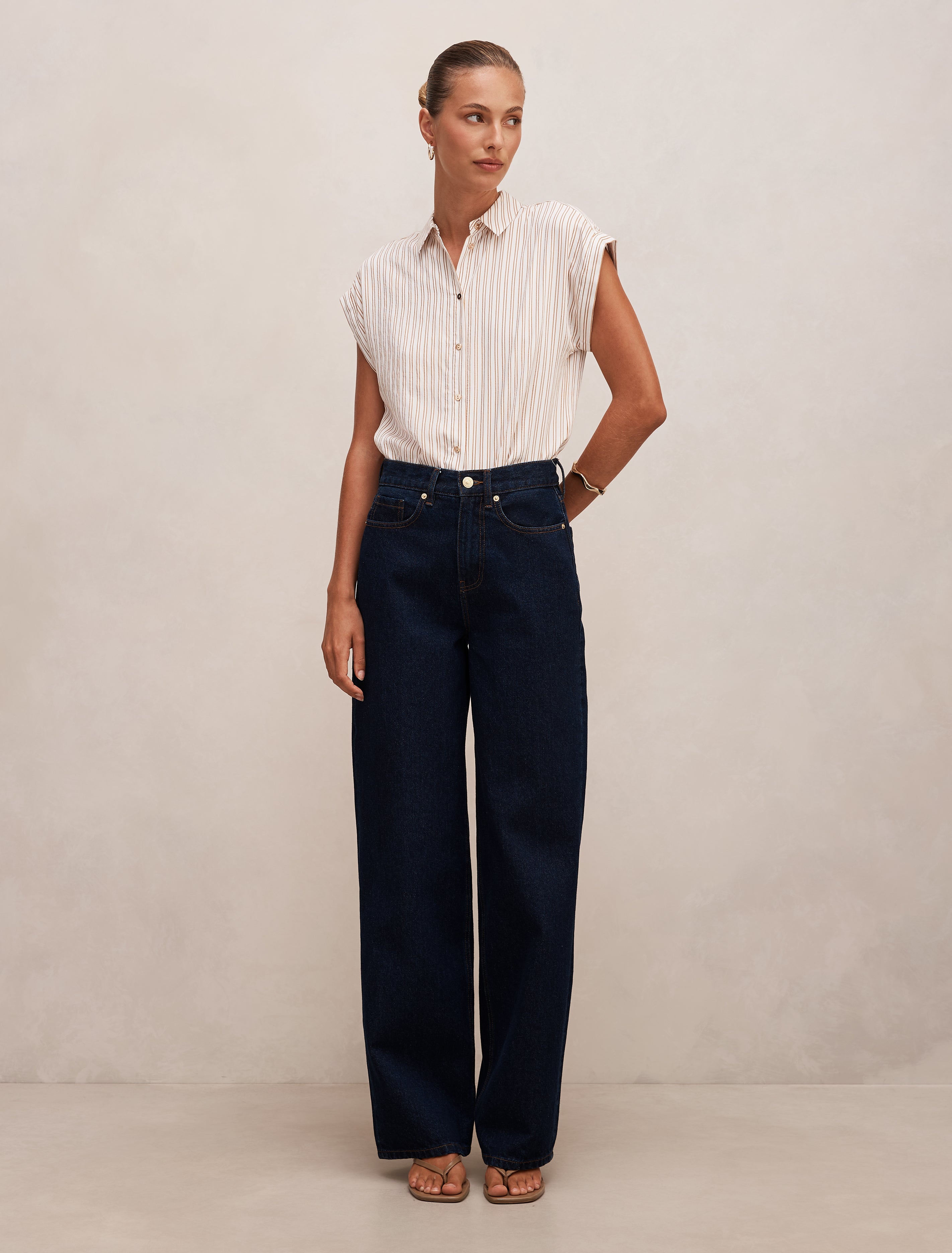 Rhea Striped Shirt