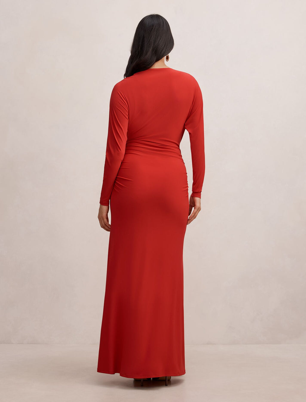 Solana Draped Maxi Dress