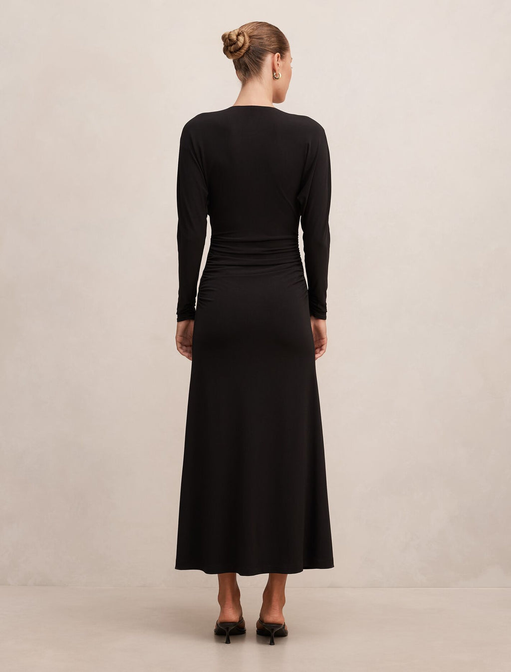 Solana Draped Maxi Dress