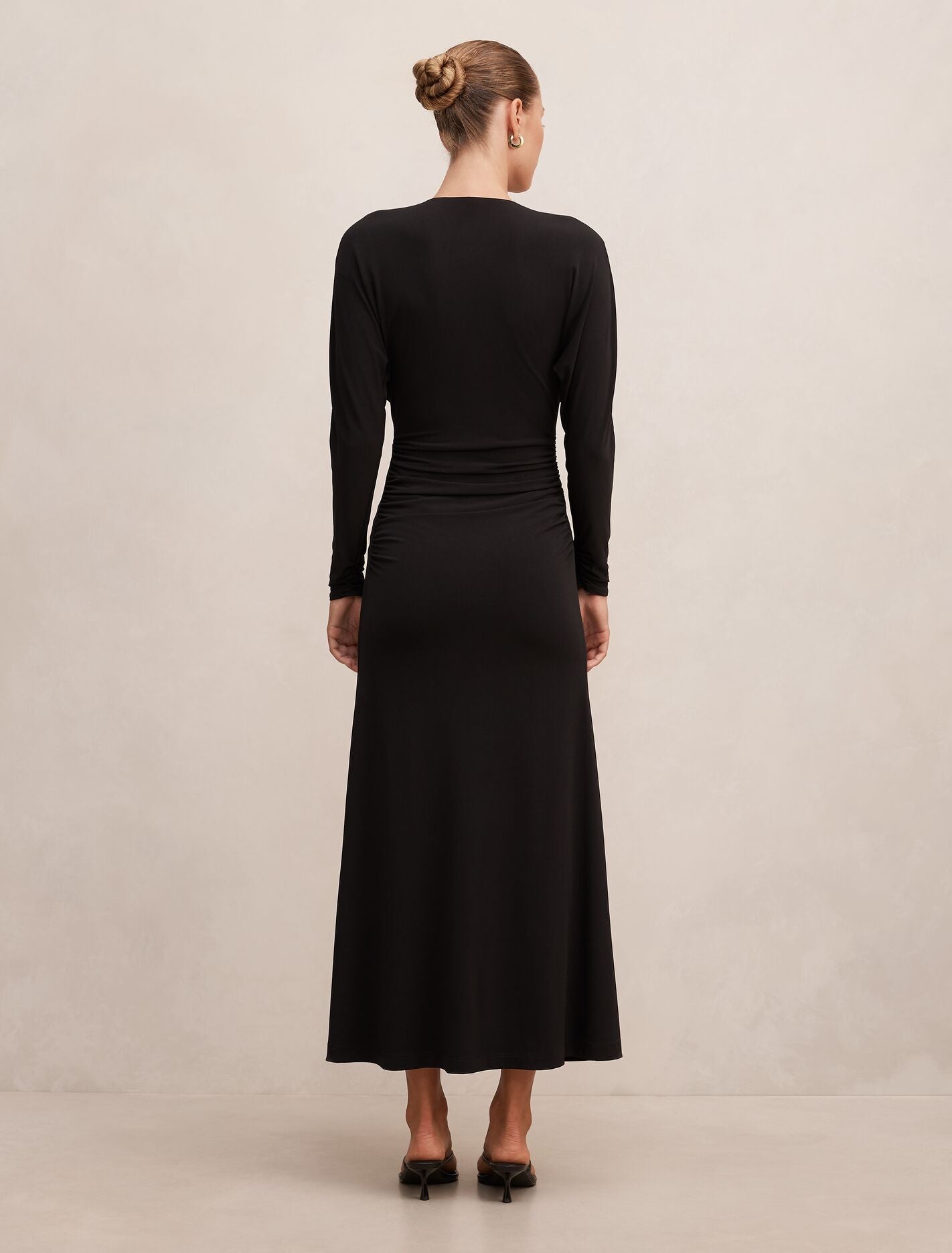 Solana Draped Maxi Dress