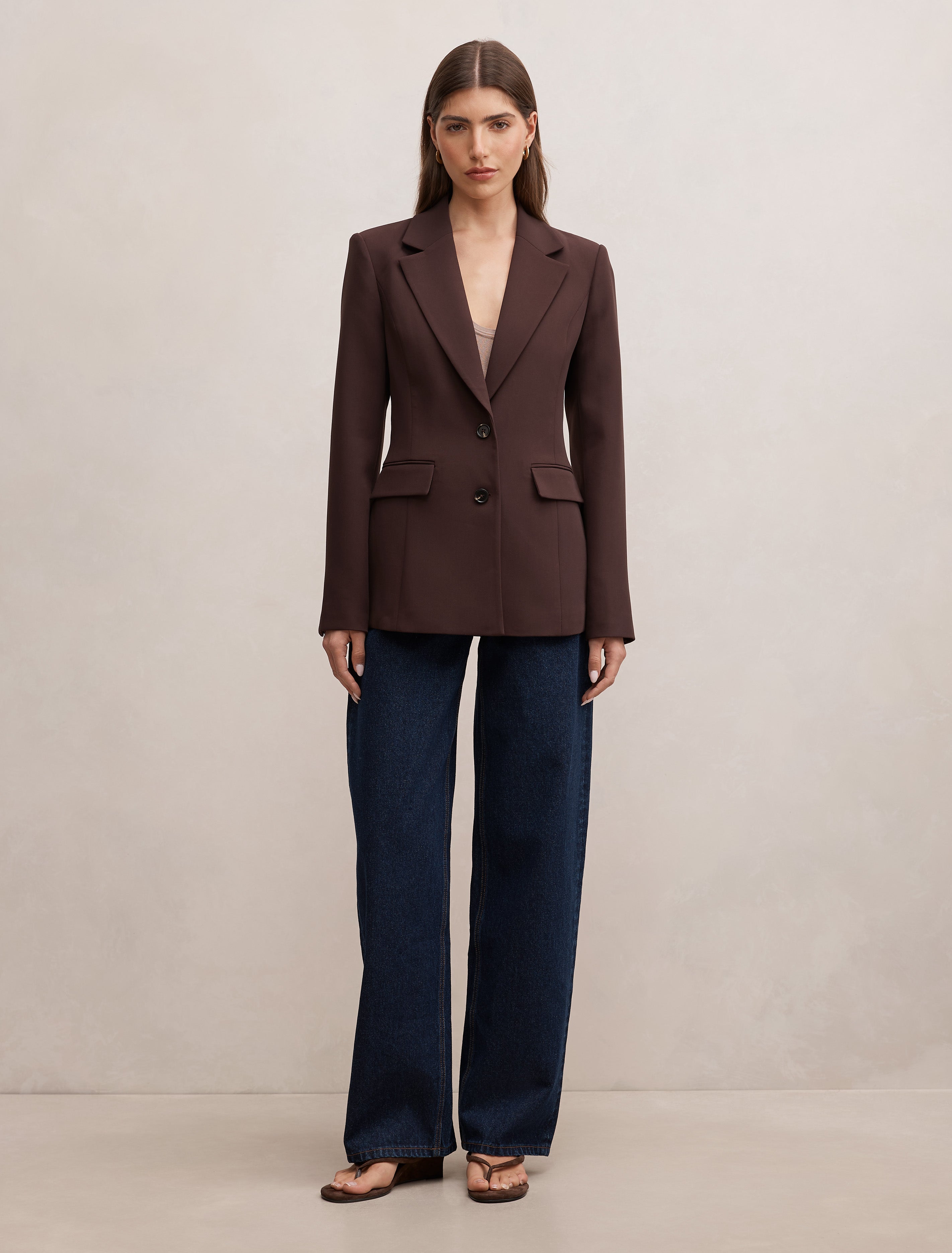 Lee Nipped Waist Blazer