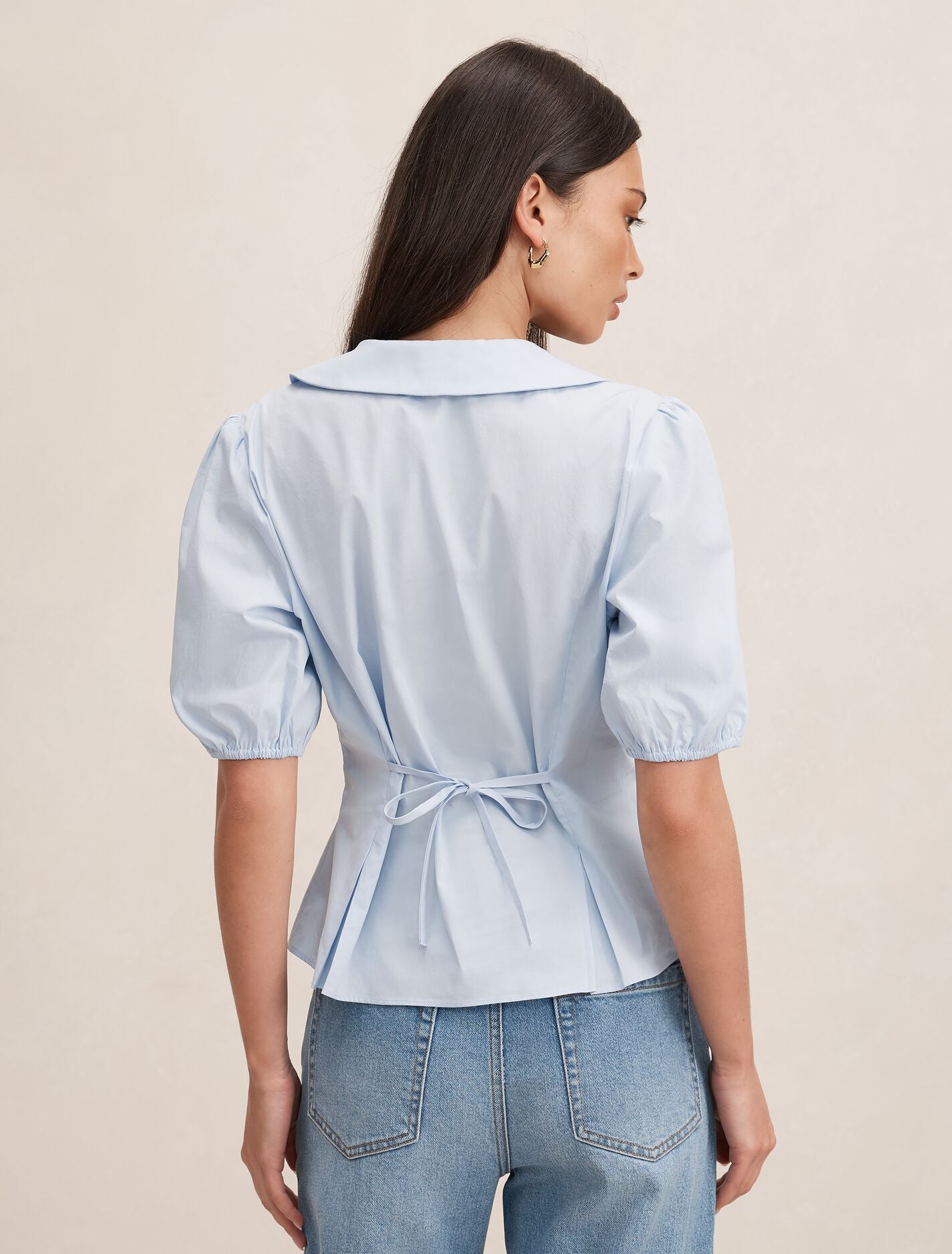 Gracie Bubble Sleeve Shirt