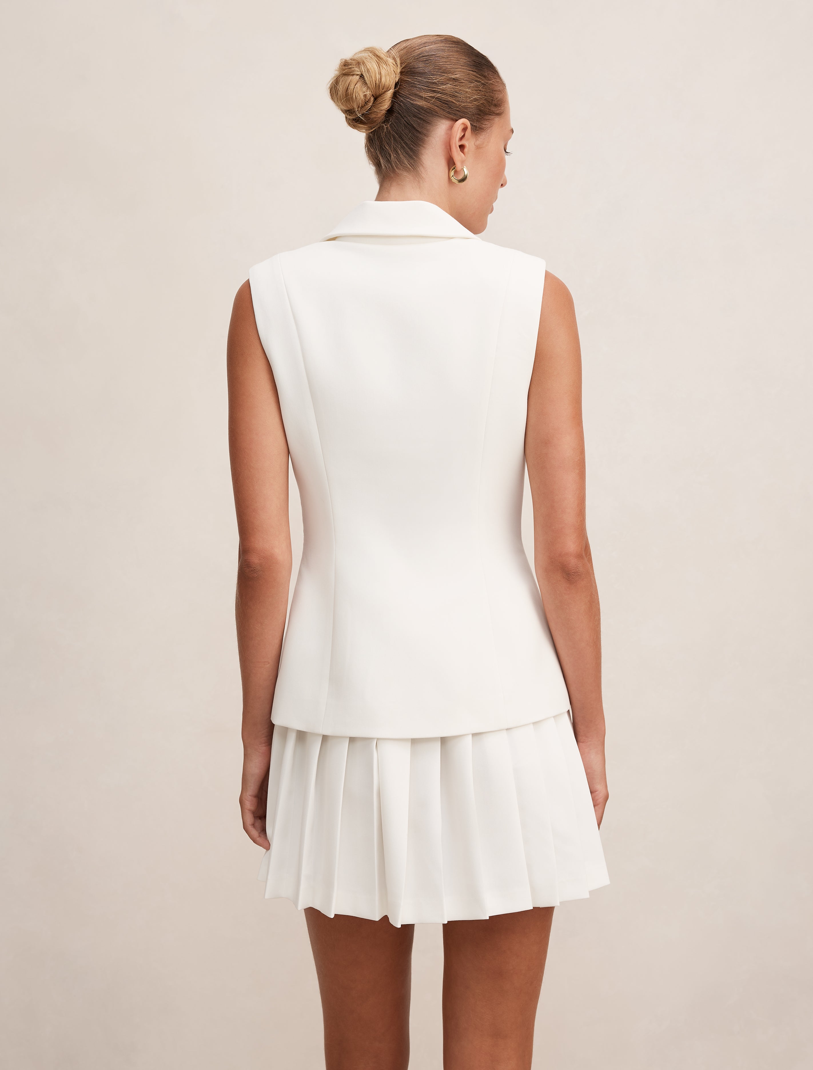 Lucy Sleeveless Blazer Mini Dress