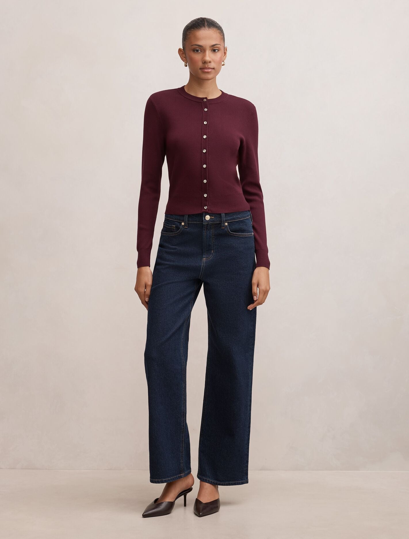 Rylee Crew Neck Cardigan