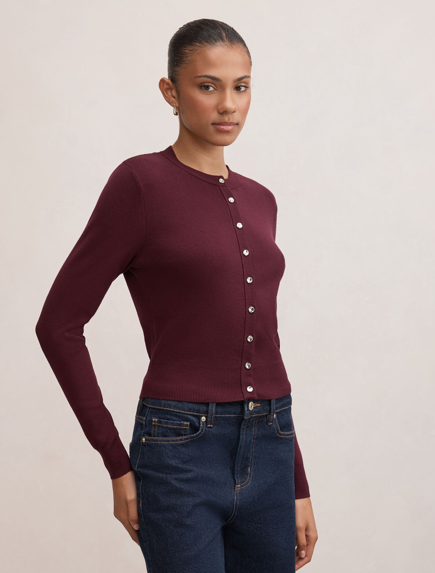 Rylee Crew Neck Cardigan