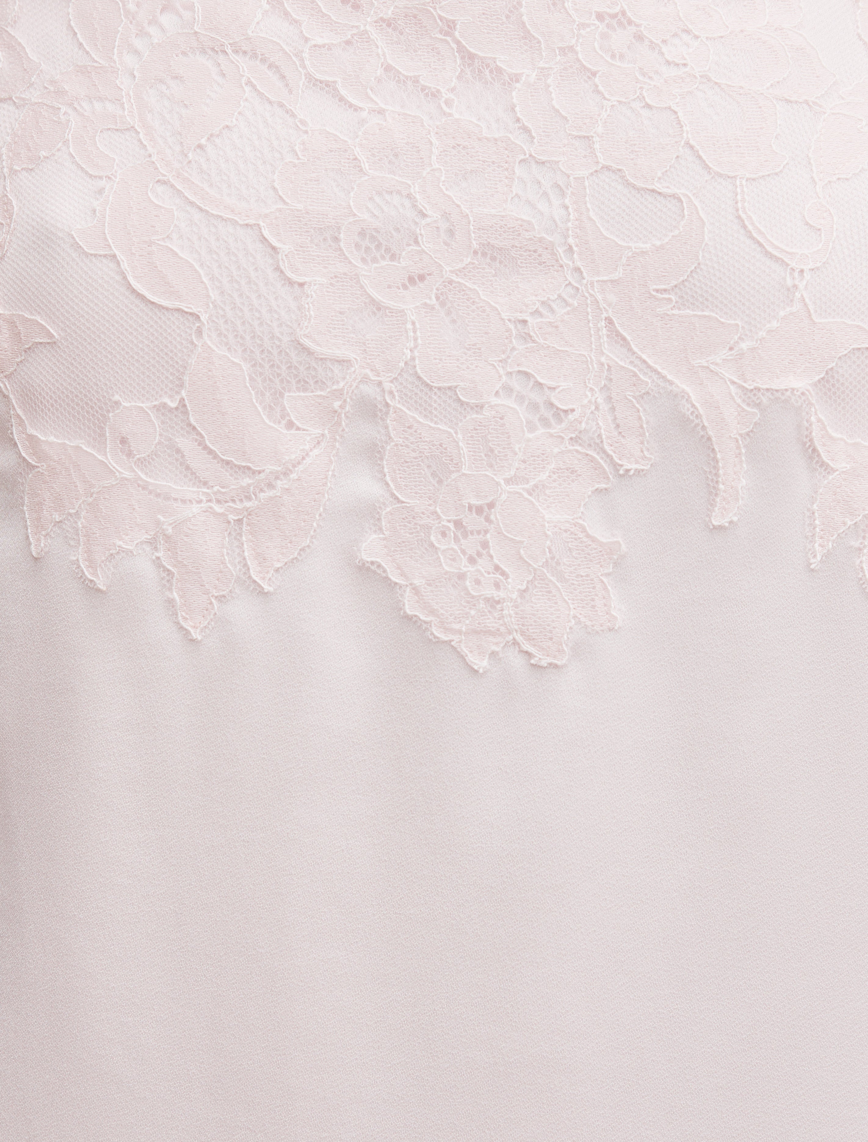 Haven Lace Trim Mini Dress