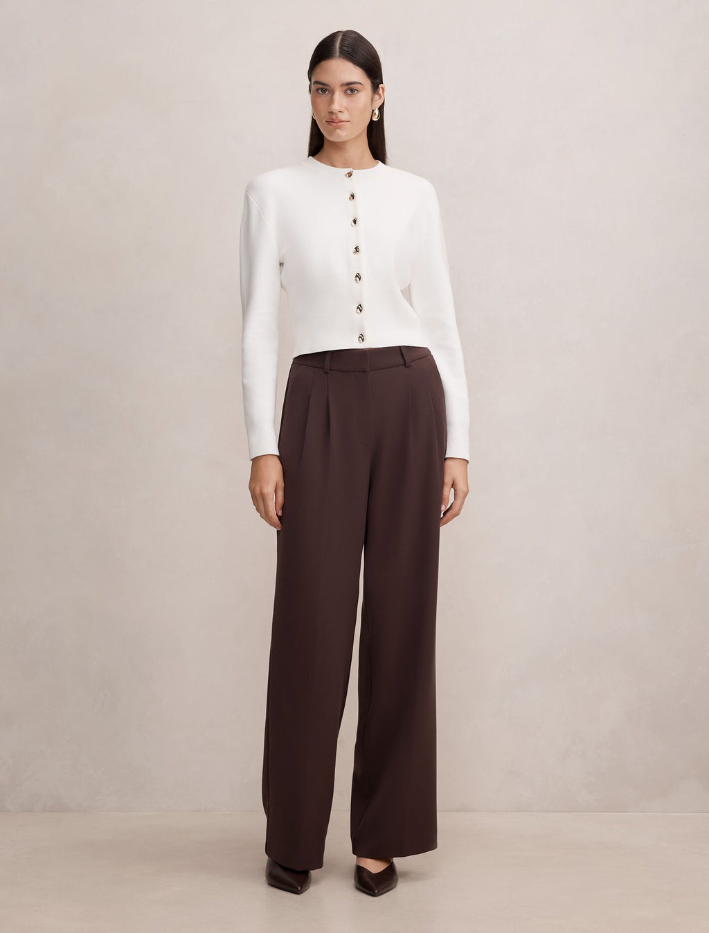 Kaia Deep Hem Cardigan