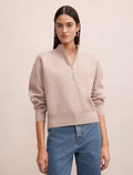Hayley Quarter Zip Sweater