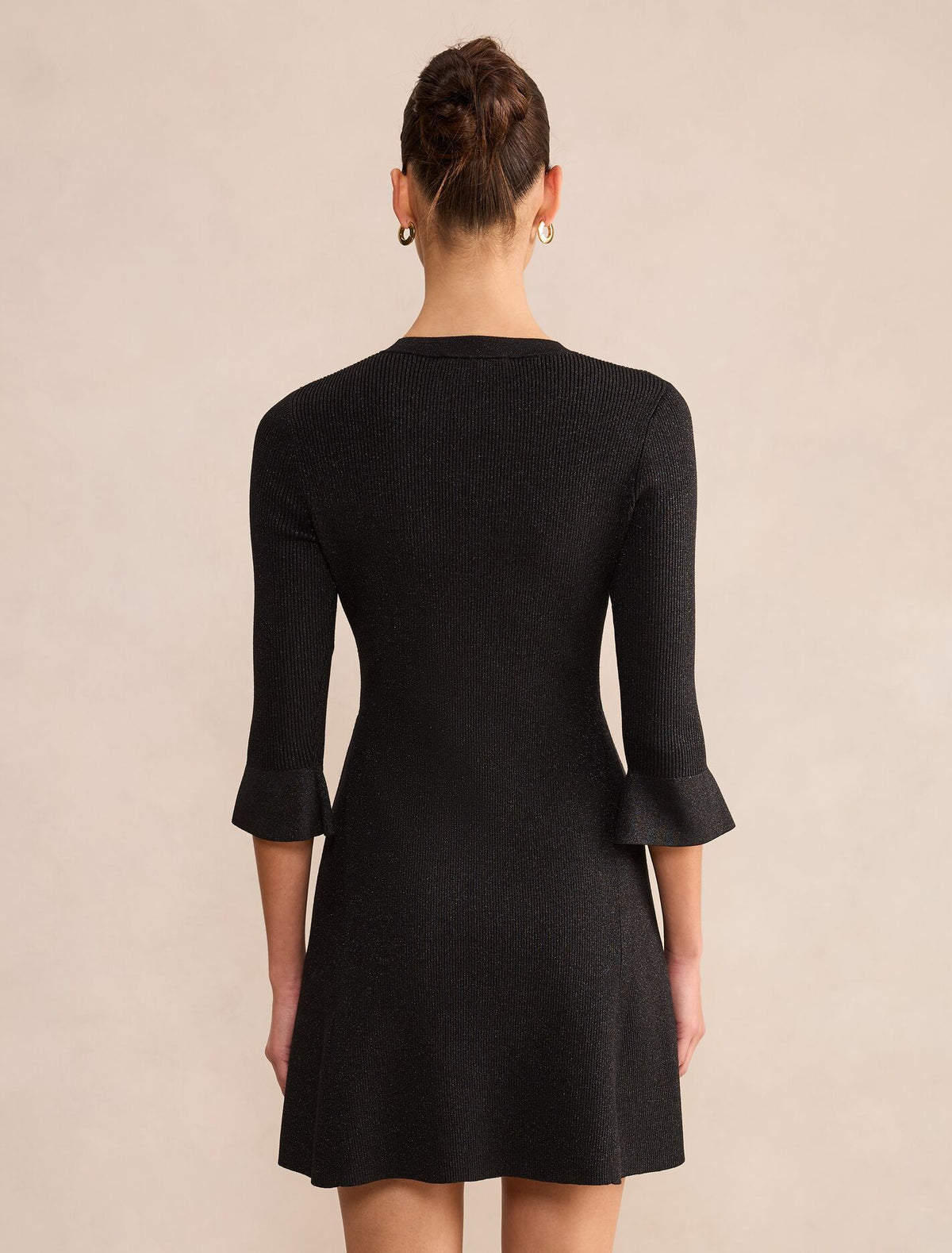 Emelia Lurex Knit Mini Dress
